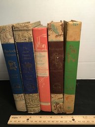 5 HC Books, World Publishing Company, 1940s, Classics