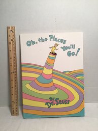 1990 First Ed. Oh The Places Youll Go! Seuss, HC With DJ