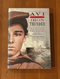 I Witness Iron Thunder By Avi SIGNED & Inscribed First Edition