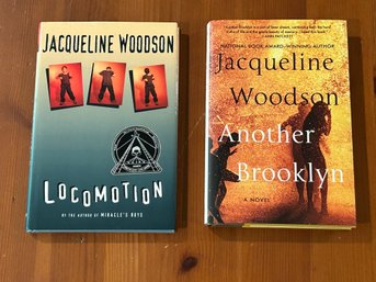 Locomotion & Another Brooklyn By Jacqueline Woodson SIGNED Editions
