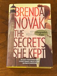 The Secrets She Kept By Brenda Novak SIGNED First Edition