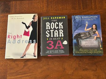 The Rock Star In Seat 3A By Jill Kargman SIGNED & Inscribed Editions