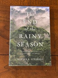The End Of The Rainy Season By Marian E. Lindberg SIGNED & Inscribed First Edition
