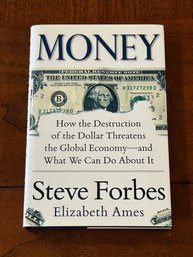 Money By Steve Forbes SIGNED First Edition