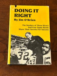 Doing It Right By Jim O'Brien SIGNED First Edition
