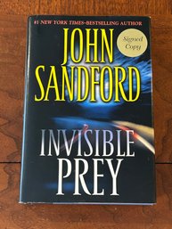Invisible Prey By John Sandford SIGNED First Edition
