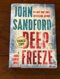 Deep Freeze By John Sandford SIGNED First Edition