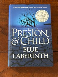 Blue Labyrinth By Preston & Child SIGNED & Inscribed First Edition