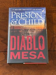 Diablo Mesa By Preston & Child SIGNED First Edition