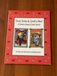 Town Teddy & Country Bear By Kathleen Bart SIGNED & Inscribed First Edition