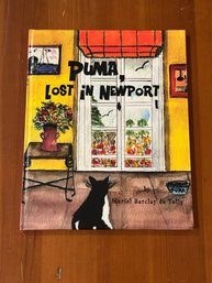 Puma, Lost In Newport By Muriel Barclay De Tolly SIGNED & Inscribed