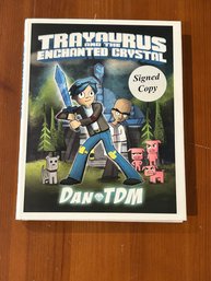 Trayaurus And The Enchanted Crystal By Dan TDM SIGNED First American Edition
