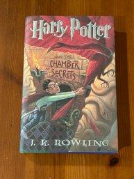 Harry Potter And The Chamber Of Secrets By J. K. Rowling Later Printing