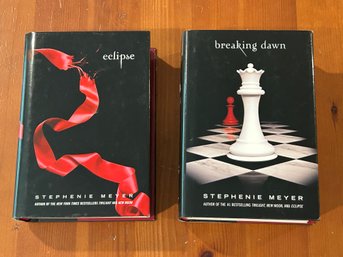Eclipse & Breaking Dawn By Stephenie Meyer First Editions
