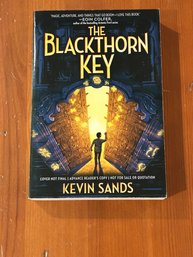 The Blackthorn Key By Kevin Sands SIGNED Advance Reader's Copy First Edition