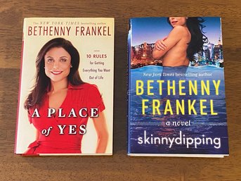 Bethenny Frankel SIGNED First Editions - A Place Of Yes & Skinnydipping