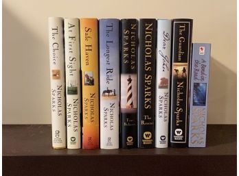 Nicholas Sparks Book Lot