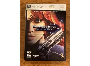 Perfect Dark Zero Limited Collector's Edition XBOX 360 Game