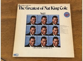 The Greatest Of Nat King Col Vol. 1 & 2 Two Record Set