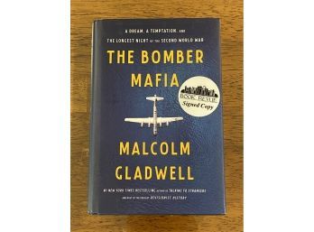 The Bomber Mafia By Malcolm Gladwell SIGNED First Edition First Printing 2021