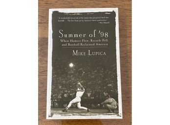 Summer Of '98 By Mike Lupica SIGNED & Inscribed