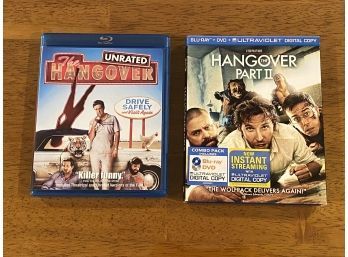 The Hangover Unrated & The Hangover Part II Blu-rays