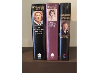 Margaret Thatcher First Edition Book Lot  - The Downing Street Years, The Path To Power & Statecraft