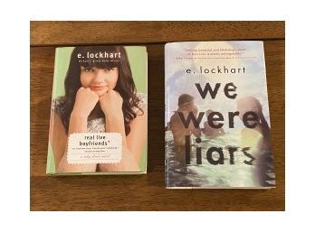 Real Live Boyfriends & We Were Liars By E. Lockhart SIGNED First Editions