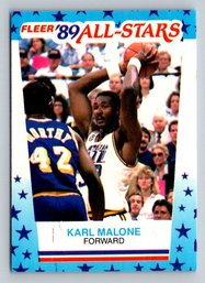 1989 Fleer Stickers #1 Karl Malone