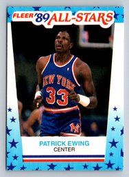 1989 Fleer Stickers #7 Patrick Ewing