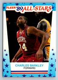 1989 Fleer Stickers #4 Charles Barkley