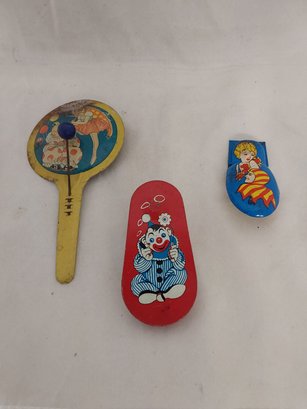 Lot Of Vintage Noise Makers