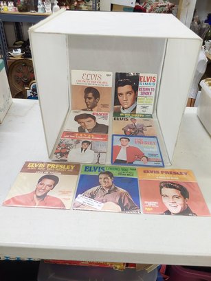 Lot Of 9 Elvis Presley Records 45RPM