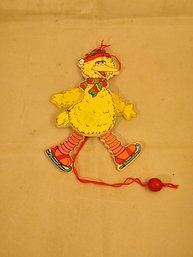 Big Bird Wooden Moving Ornament