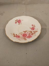 Staffordshire 5' Saucer Misty Rose