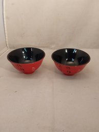 Pair Of Rice Bowls