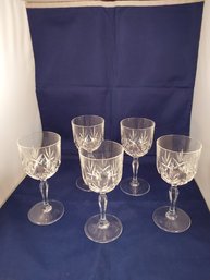 Lot Of 5 Stemmed Glasses