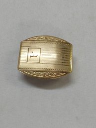 Gold Filled Belt Buckle