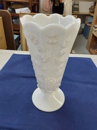 Westmoreland Milk Glass Vase