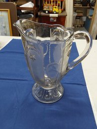 Clear Glass Pitcher