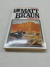 Tombstone Paperback Book By Matt Braun