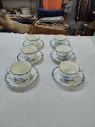 Royal Worcester England Cups & Saucers