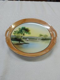 Hand Painted  Decorative  Plate