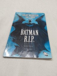 Batman RIP Comic Book