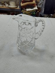 Clear Glass Pitcher