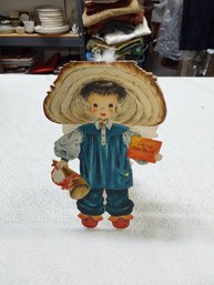 Hallmark Dolls #8 Little Boy Blue Card 1947