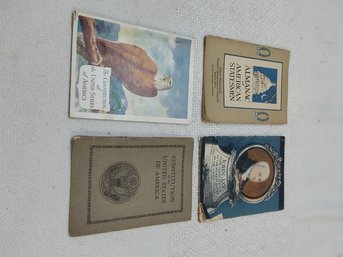 Lot Of 4 Pamphlets Constitution Of USA