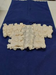 Pink Crocheted Baby Sweater