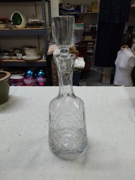 Clear Glass Decanter