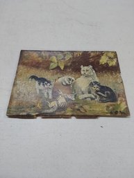 Antique Painting On Artist Board